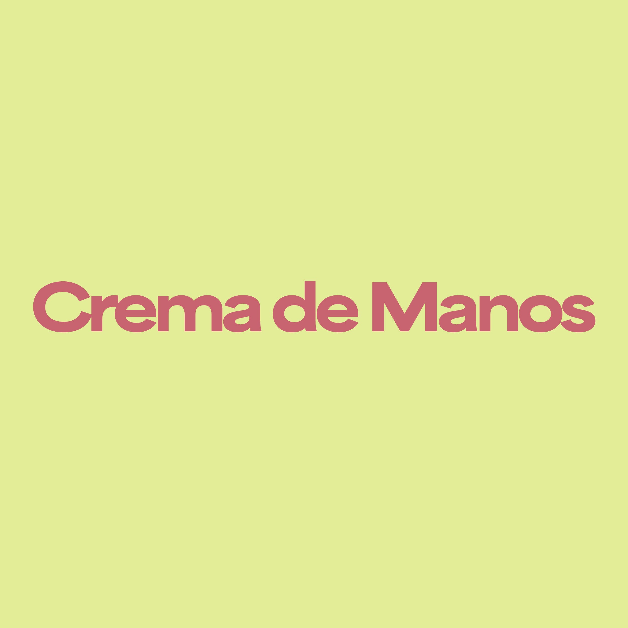 Crema de Manos